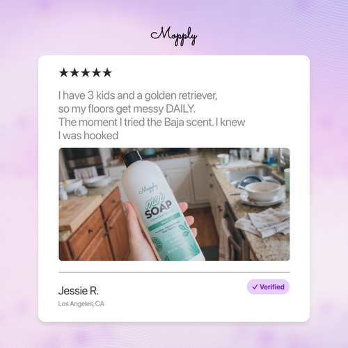 Mopply Natural Scented Mop Soap